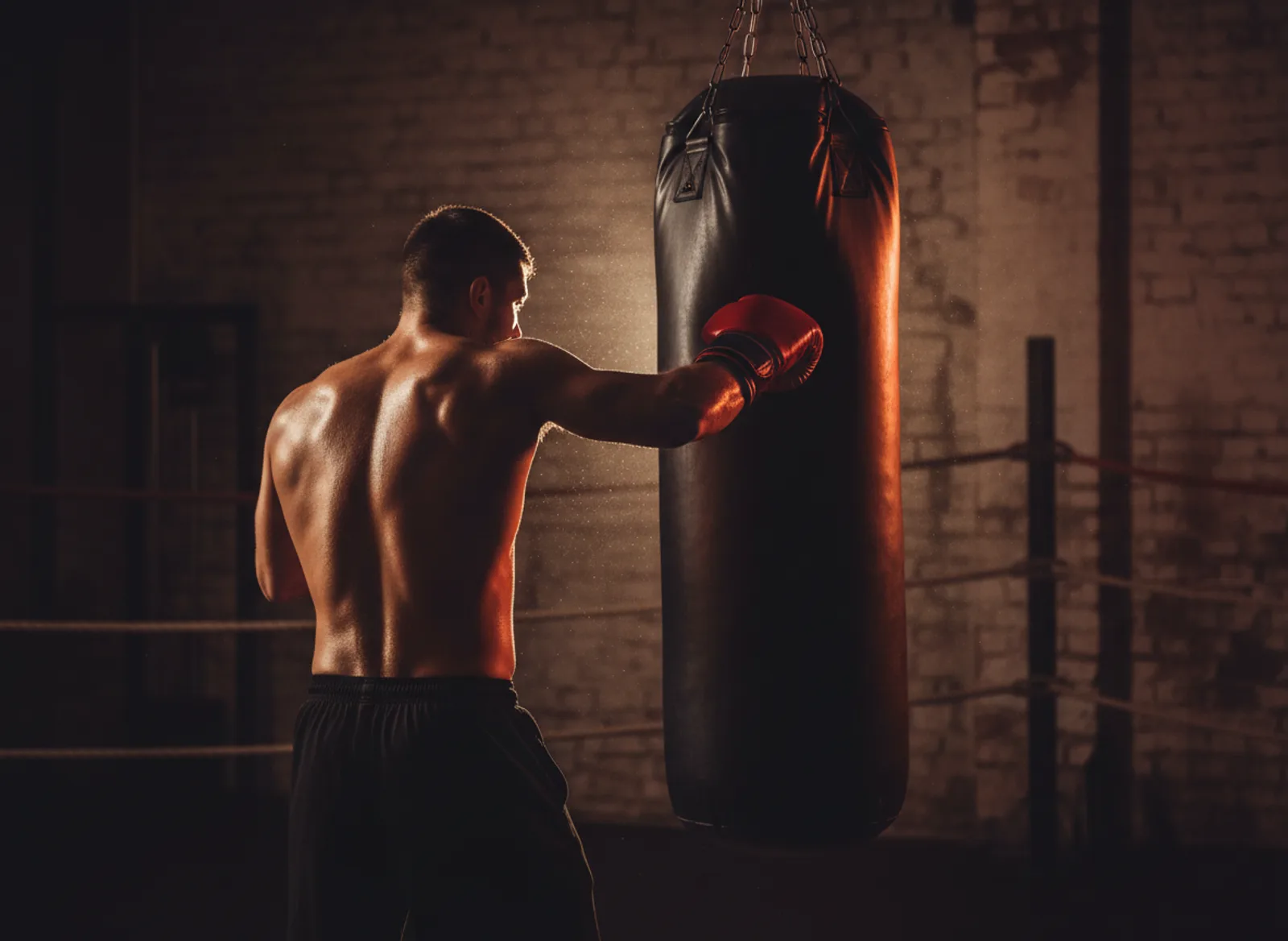 Boxing training