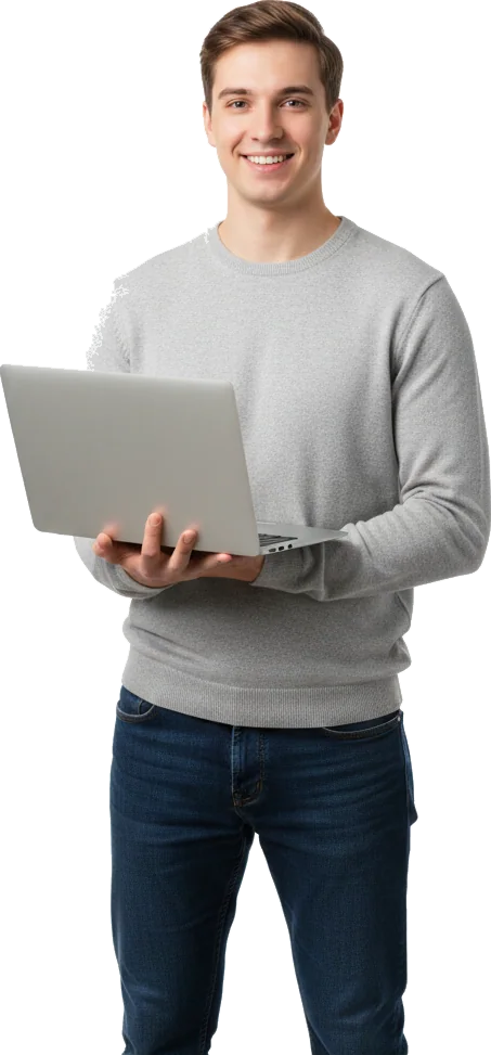 A ViralVault AI member opening the template library