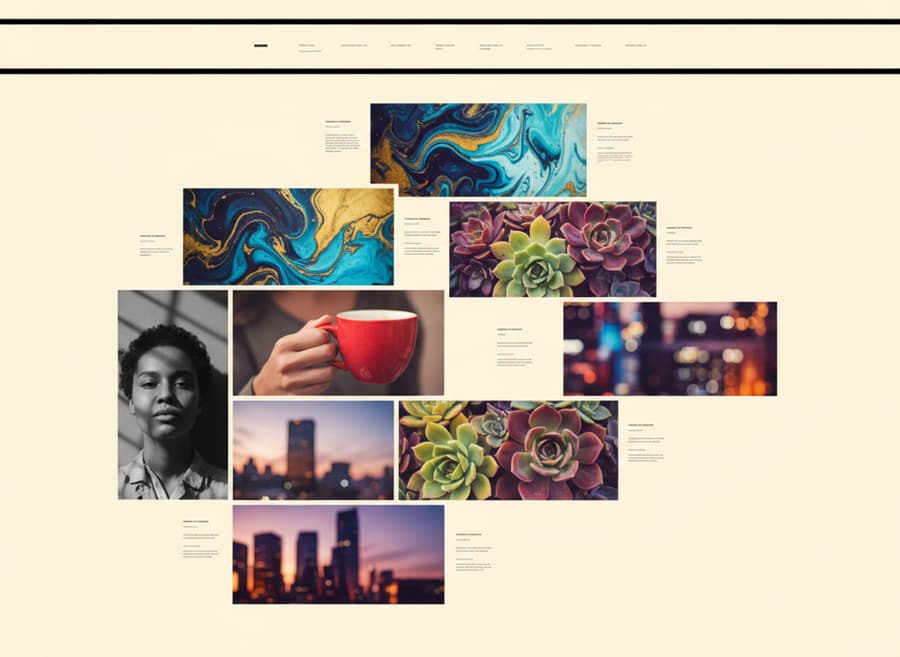 Portfolio website template