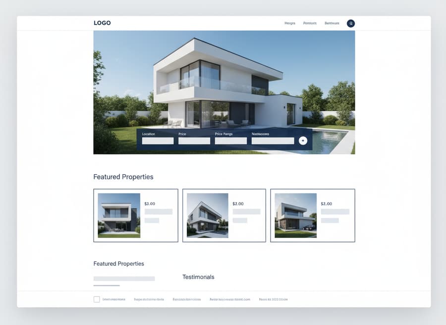 Real Estate and Construction website template
