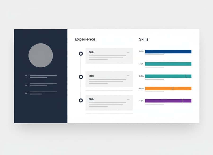 Resume / CV website template